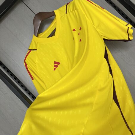 Camisa Cruzeiro Goleiro - Amarela - 24/25 - Imagem 7