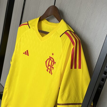 Camisa Flamengo Goleiro - Amarela - 24/25 - Imagem 7