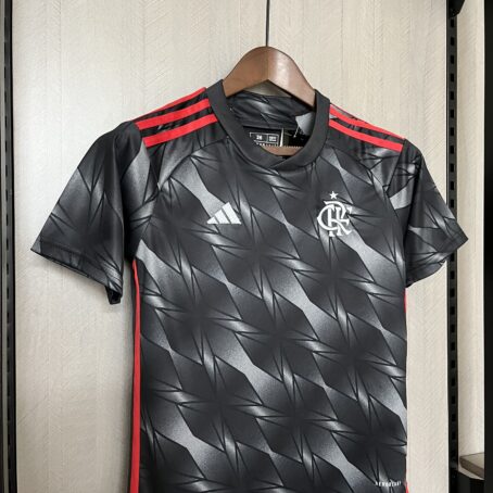 Camisa Flamengo III - Infantil - Cinza - 24/25 - Imagem 4