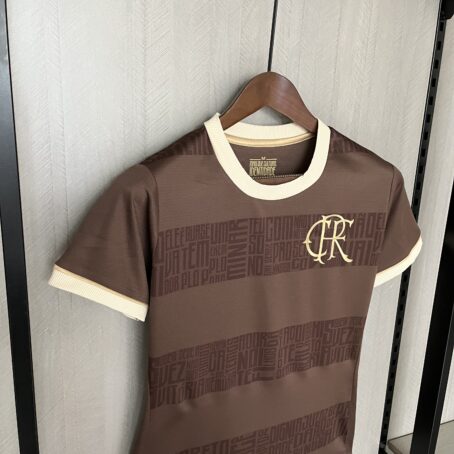 Camisa Flamengo Edição Especial - Feminina - Marrom - 24/25 - Imagem 4