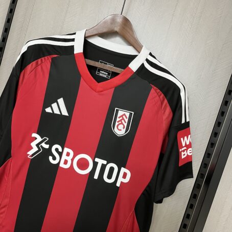 Camisa Fulham - Preta/Vermelha - 24/25 - Imagem 5