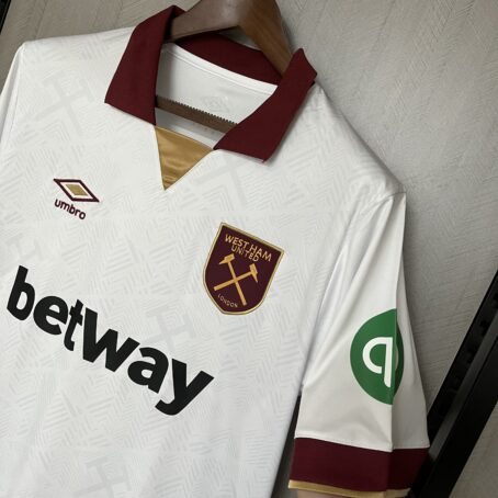 Camisa West Ham - Branca - 24/25 - Imagem 5