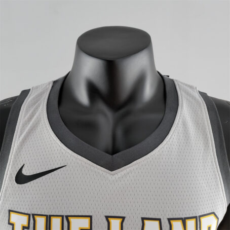 Camisa Regata NBA Cleveland Cavaliers – Cinza – #23 James - 2018 - Imagem 3