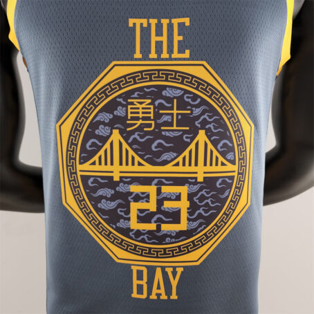 Camisa Regata NBA Golden State Warriors – Cinza – #23 Green - 2018 - Imagem 2