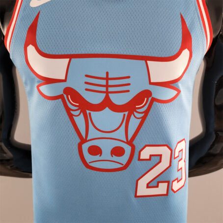 Camisa Regata NBA Chicago Bulls – Azul – #23 Jordan - Imagem 2
