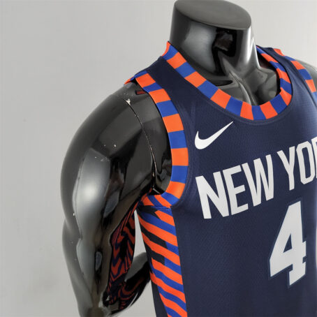 Camisa Regata NBA New York Knicks – Azul - #4 Rose - Imagem 5