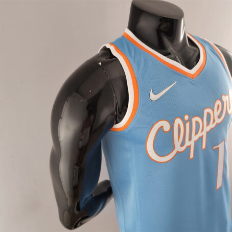 Camisa Regata NBA Los Angeles Clippers – Azul – #11 Wall – 2022 - Imagem 5