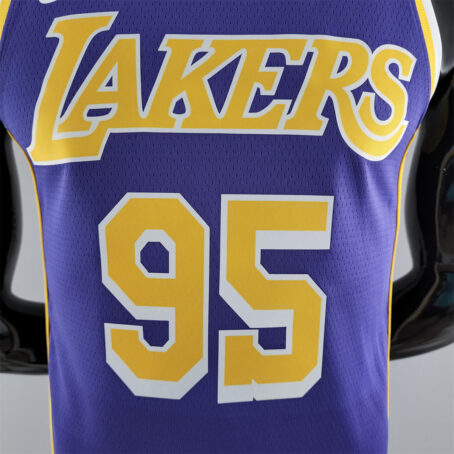 Camisa Regata NBA Los Angeles Lakers – Roxa – #95 Toscano - Imagem 2