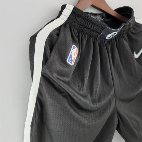 Short NBA Brooklyn Nets - Preto - 75 anos - Imagem 5