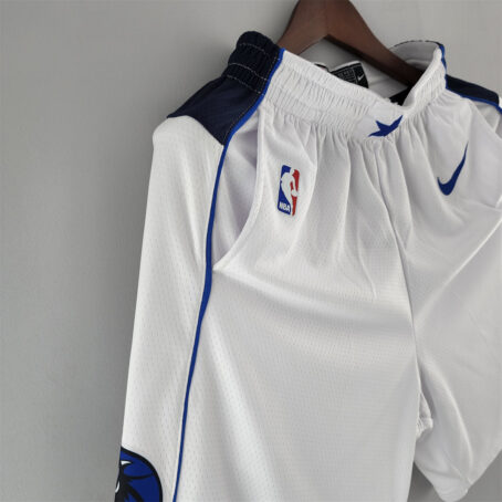 Short NBA Dallas Mavericks - Branco - Imagem 5