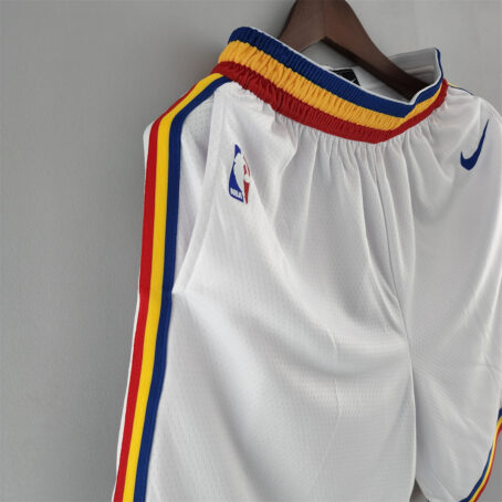 Short NBA Golden State Warriors - Branco - Imagem 5