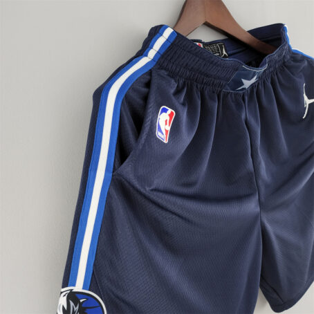 Short NBA Dallas Mavericks - Azul Marinho - Imagem 5