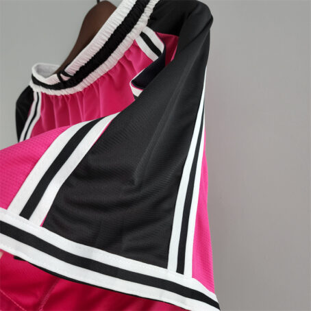 Short NBA Miami Heat - Rosa/Preto - Treino - Imagem 5