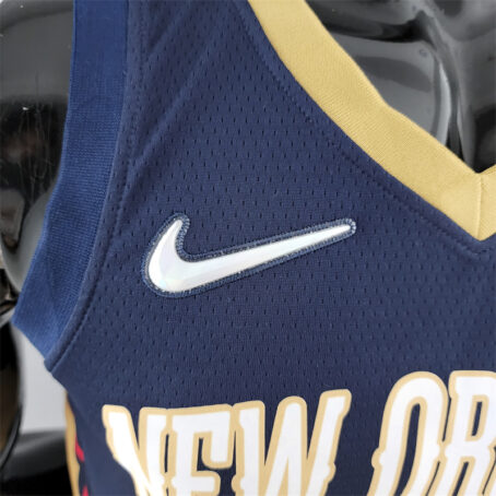 Camisa Regata NBA New Orleans Pelicans – Azul – #14 Ingram – 75 Anos - Imagem 4