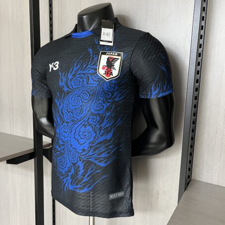 Camisa Japão - Modelo Jogador - Preta/Azul - 24/25 - Imagem 6