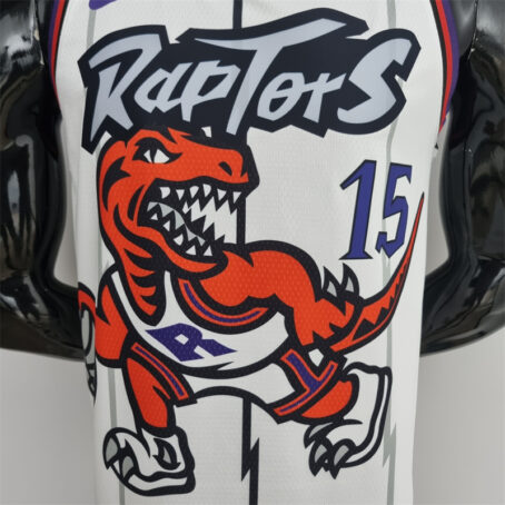 Camisa Regata NBA Toronto Raptors – Branca – #15 Carter - Imagem 2