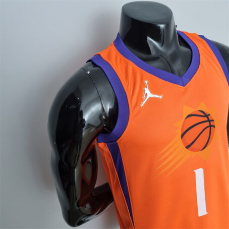 Camisa Regata NBA Phoenix Suns – Laraja – #1 Booker - 75 Anos - Imagem 5