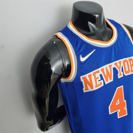 Camisa Regata NBA New York Knicks – Azul – #4 Rose – 75 Anos - Imagem 5