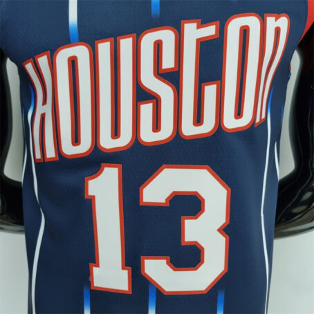Camisa Regata NBA Houston Rockets – Azul – #13 Harden – 2022 - Imagem 2