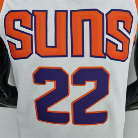 Camisa Regata NBA Phoenix Suns – Branca – #22 Ayton – 75 Anos - Imagem 2