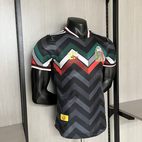 Camisa México Edição Especial - Modelo Jogador - Preta - 24/25 - Imagem 7