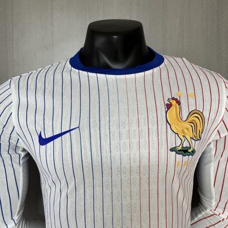 Camisa França Longa - Modelo Jogador - Branca - 24/25 - Imagem 2