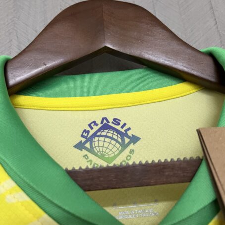 Camisa Brasil - Feminina - Amarela - 24/25 - Imagem 6