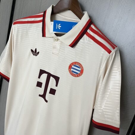 Camisa Bayern de Munique III - Branca - 24/25 - Imagem 5