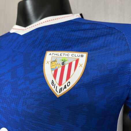 Camisa Atlético de Bilbao - Modelo Jogador - Azul – 24/25 - Imagem 4