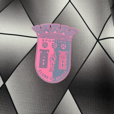 Camisa Braga - Preta/Cinza - 24/25 - Imagem 3