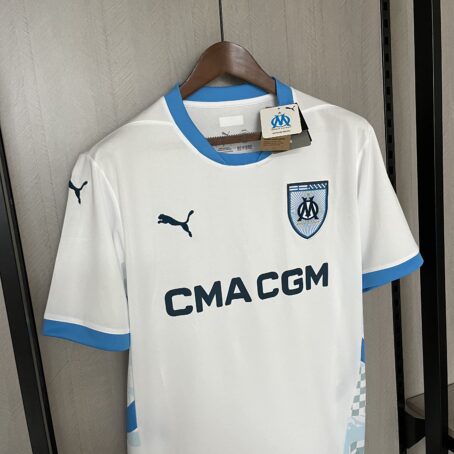 Camisa Olympique de Marseille - Branca - 24/25 - Imagem 5