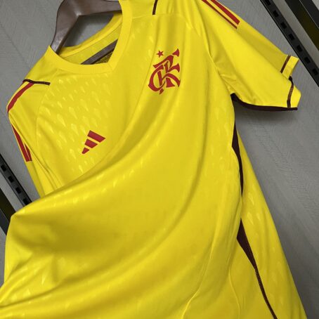Camisa Flamengo Goleiro - Amarela - 24/25 - Imagem 6