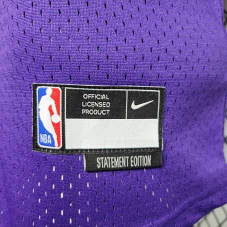 Camisa Stadium NBA Los Angeles Lakers – Roxa - Imagem 6