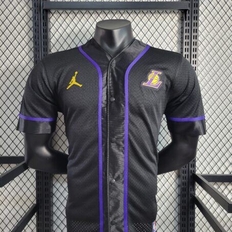 Camisa Stadium NBA Los Angeles Lakers – Preta - Imagem 6