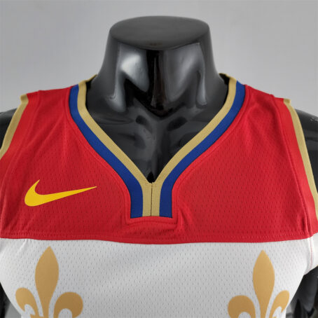 Camisa Regata NBA New Orleans Pelicans – Branca – #1 Williamson - 2020 - Imagem 3