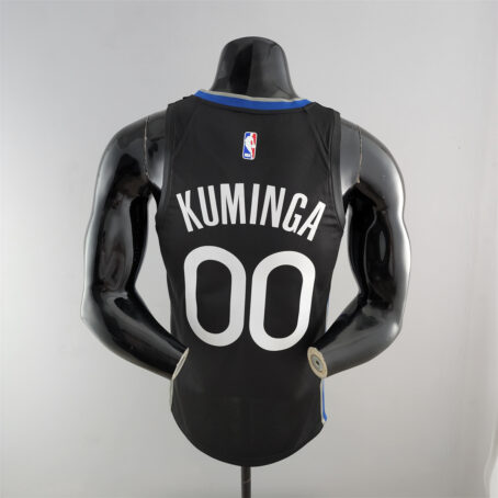 Camisa Regata NBA Golden State Warriors – Preta – #00 Kuminga – 2020 - Imagem 9