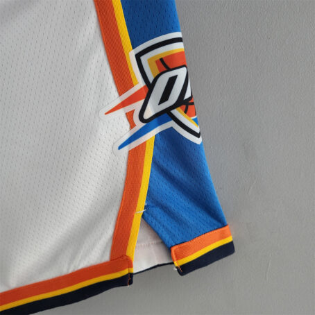Short NBA Oklahoma City Thunder - Branco - Imagem 6