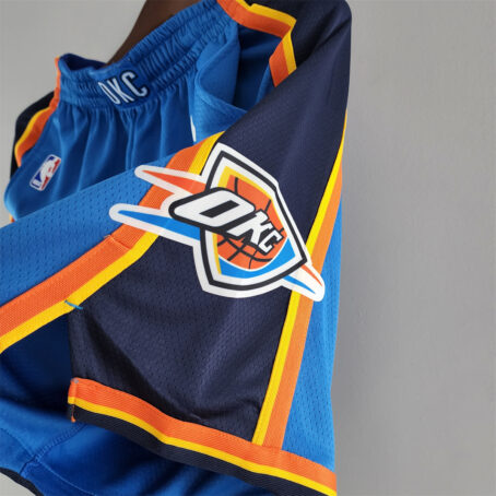 Short NBA Oklahoma City Thunder - Azul - Imagem 7