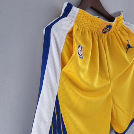 Short NBA Golden State Warriors - Amarelo - Imagem 6