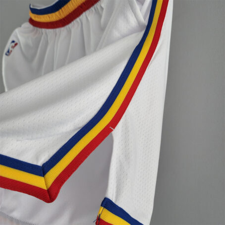 Short NBA Golden State Warriors - Branco - Imagem 6