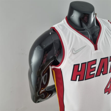 Camisa Regata NBA Miami Heat – Branca – #4 Oladipo – 75 Anos - Imagem 5