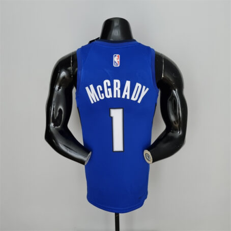 Camisa Regata NBA Orlando Magic – Azul – #1 McGrady - 75 Anos - Imagem 9