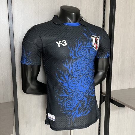 Camisa Japão - Modelo Jogador - Preta/Azul - 24/25 - Imagem 5