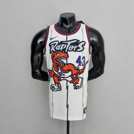 Camisa Regata NBA Toronto Raptors – Branca – #43 Siakam