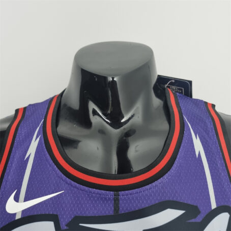 Camisa Regata NBA Toronto Raptors – Roxa – #43 Siakam - Imagem 3