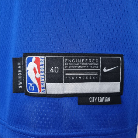 Camisa Regata NBA New York Knicks – Azul – #4 Rose – 75 Anos - Imagem 6