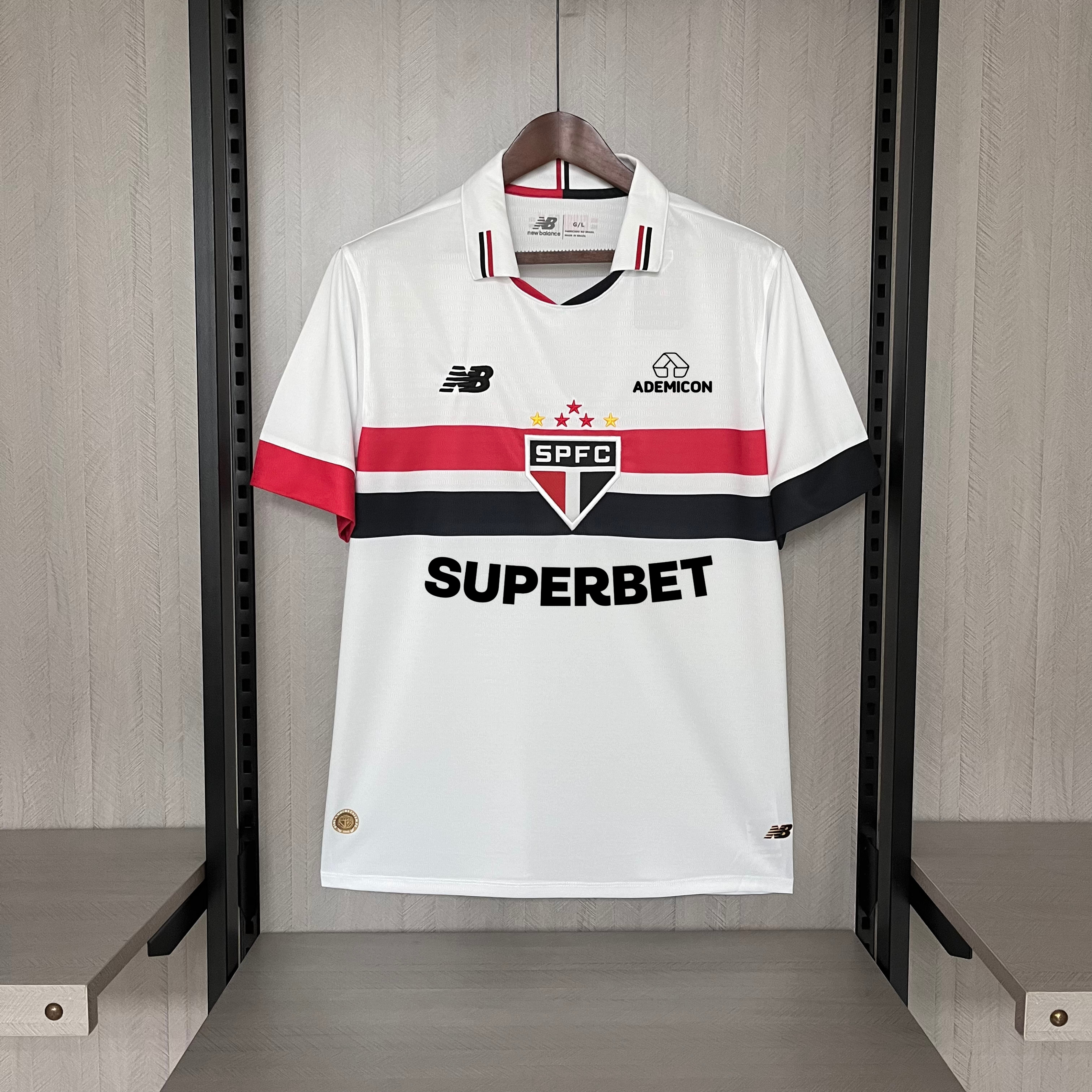 Camisa São Paulo – Patrocínio – Branca – 24/25