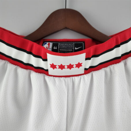 Short NBA Los Chicago Bulls – Branco - Imagem 2