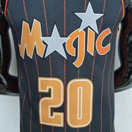Camisa Regata NBA Orlando Magic City – Preta – #20 Fultz – 2022 - Imagem 2