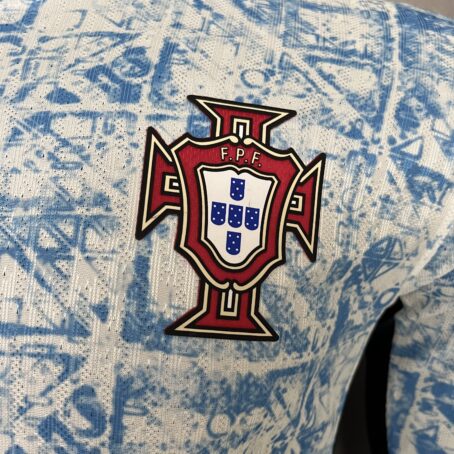Camisa Portugal Longa - Modelo Jogador - Branca - 24/25 - Imagem 5